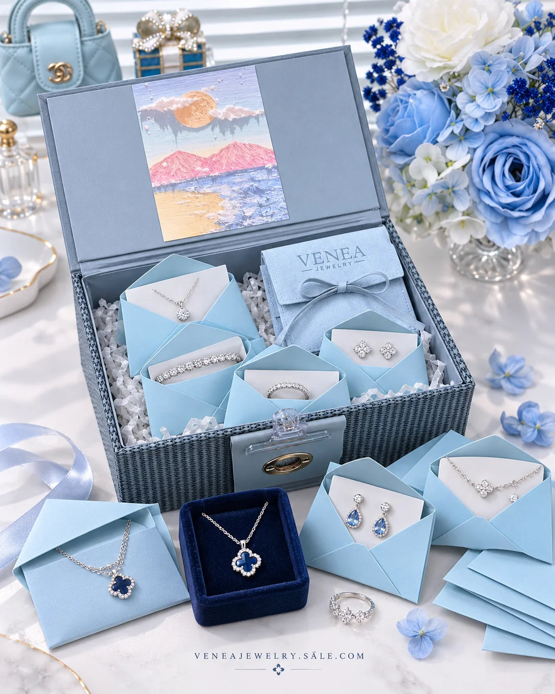 Venea Jewelry Lucky Scoop mystery jewelry gift box